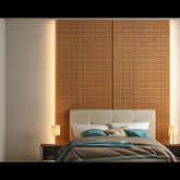 Trueliving Luxurious Cottage Light masterbed Laminated Finish & PU Finish 6Ft *6Ft *1Ft